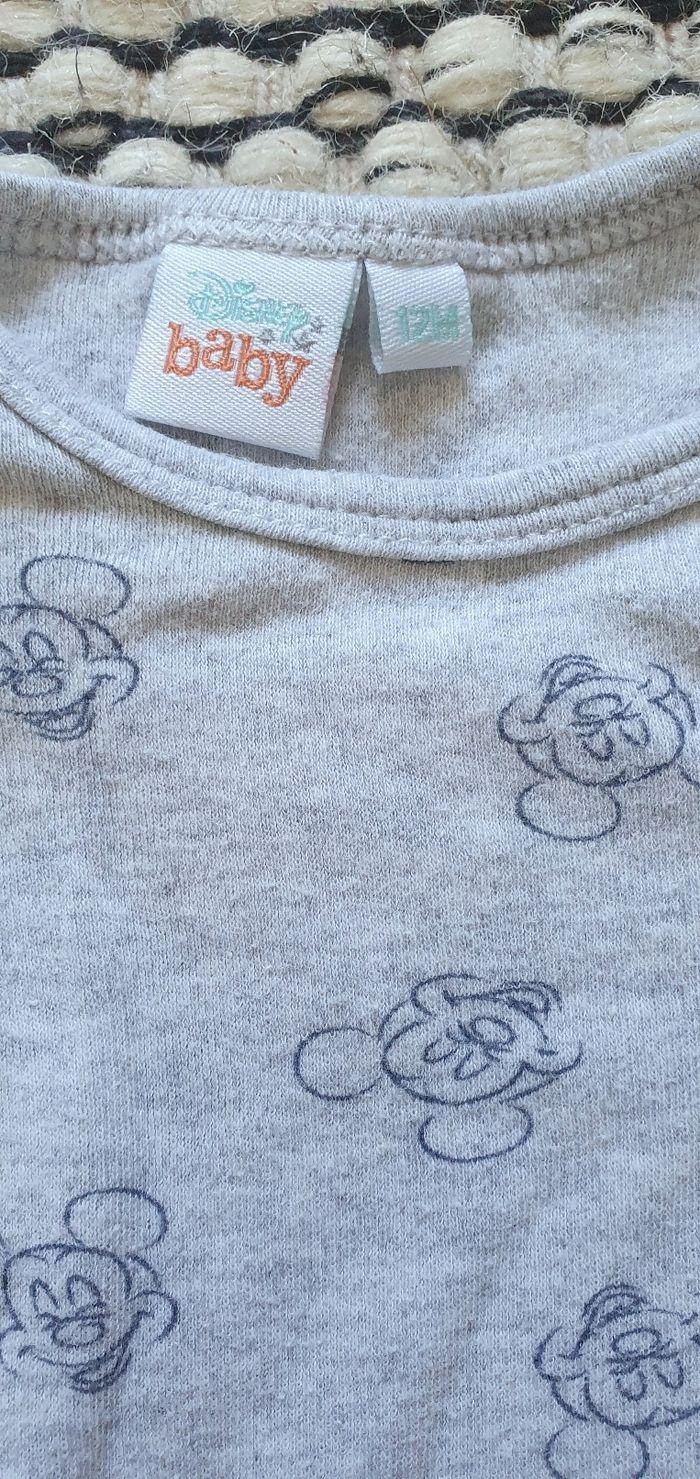 Body manches courtes Disney Mickey t 12 mois - photo numéro 2