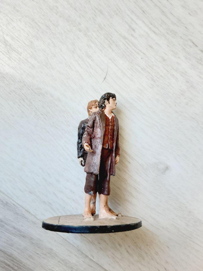 Figurine Eaglemoss Le seigneur des anneaux Frodon et Sam - photo numéro 1