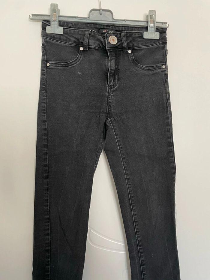 Pantalon jean taille haute coupe skinny noir Morgan taille 36 - photo numéro 3