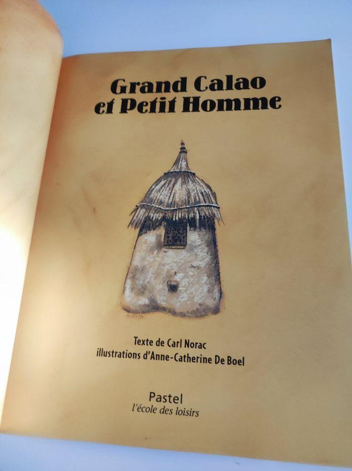 Livre Grand Calao et petit homme  / Afrique - photo numéro 2