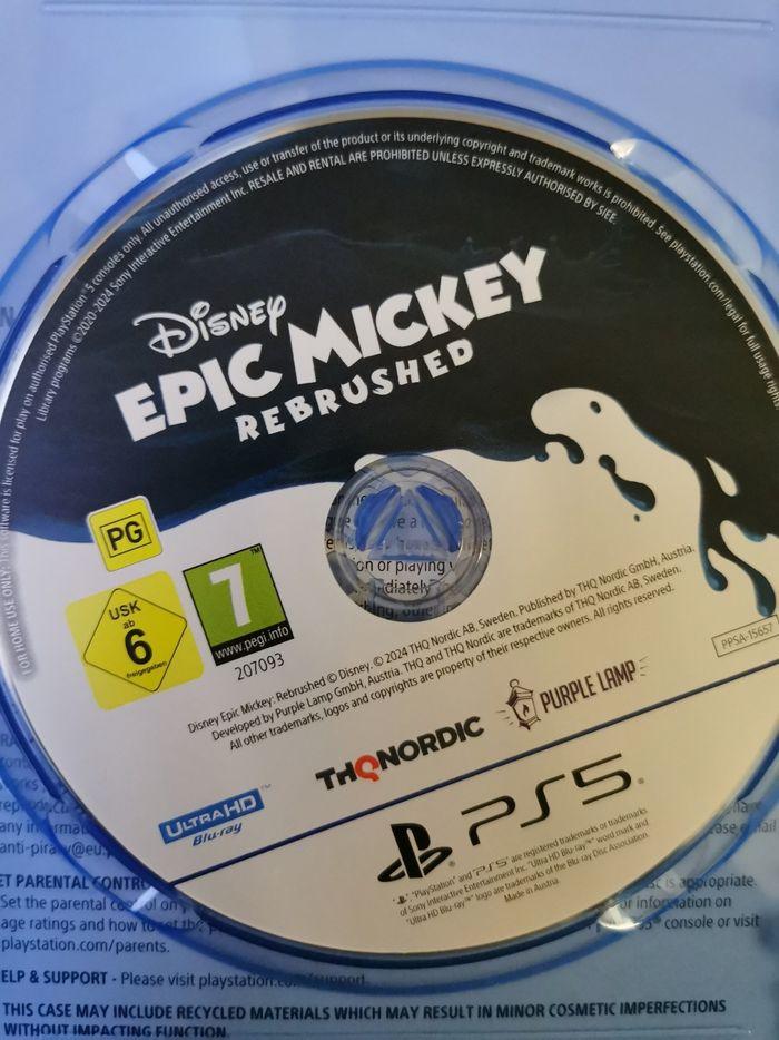 Jeu Epic mickey ps5 - photo numéro 2