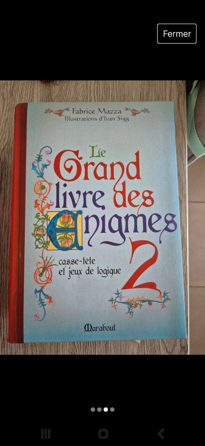 Livre énigmes - photo numéro 3