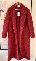 Manteau long bordeaux taille M adilynn neuf