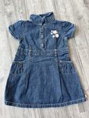 Robe en jean fille 24 mois