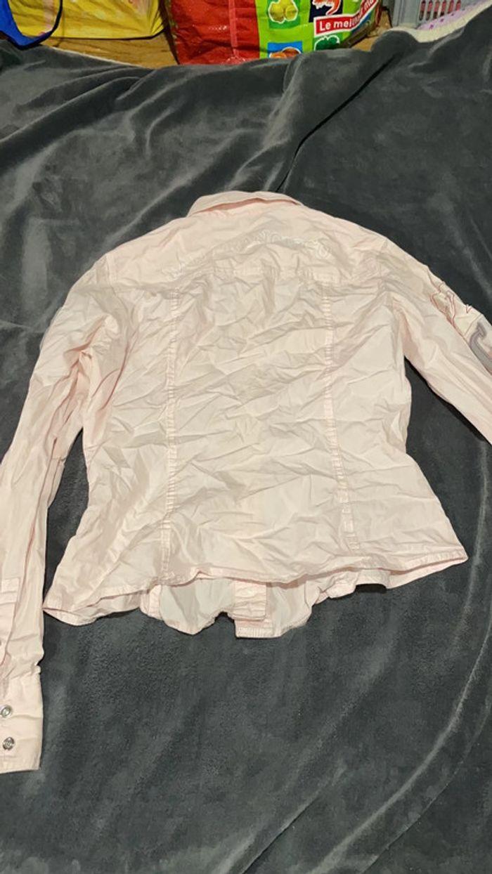 Chemise Esprit rose pale taille M - photo numéro 4