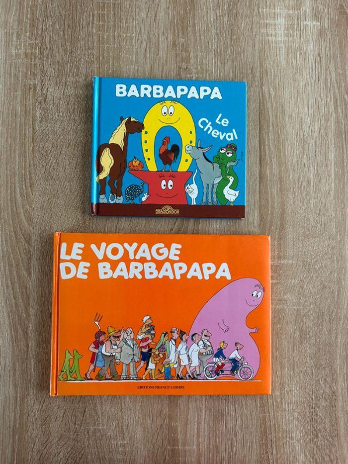 Lot de 2 livres Barbapapa - photo numéro 1