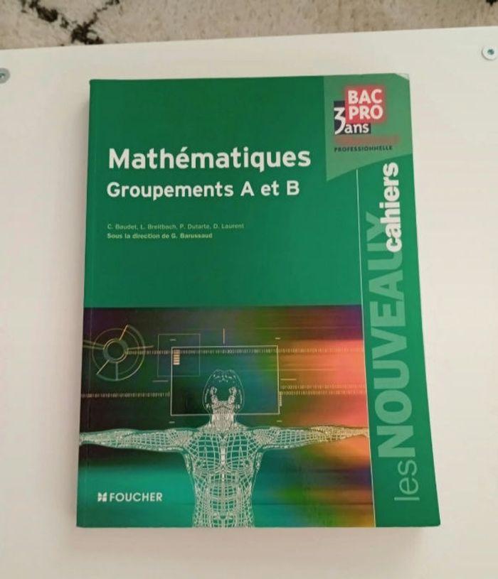 Lot de 10 manuels de mathématiques en lycée pro - photo numéro 4