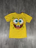 T-shirt Bob l'Éponge Nickelodeon Licence Sponge Bob Squarepants Vintage Jaune Taille S Homme