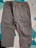 Pantalon gris H&M 68cm