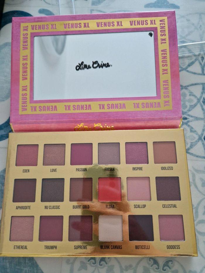 Palette de fards à paupieres neuve venus XL lime crime - photo numéro 2