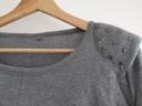 Pull gris en laine