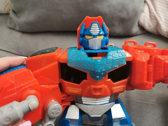 Jeu robot transformers Playskool Optimus dragon sonore - photo numéro 7