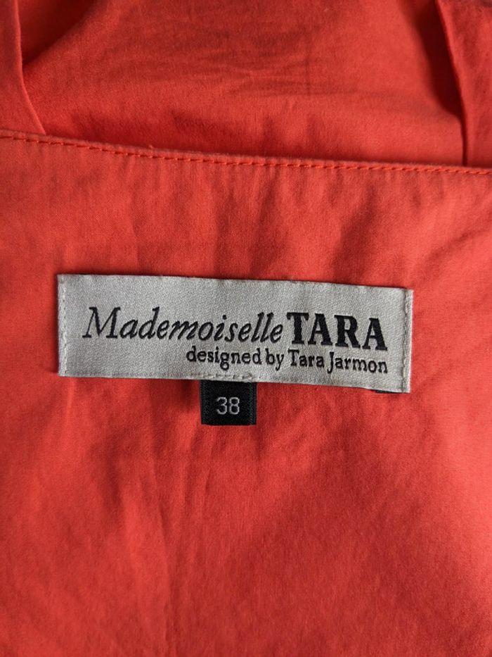 Jolie robe tara jarmon couleur corail taille 38 mademoiselle tara - photo numéro 6