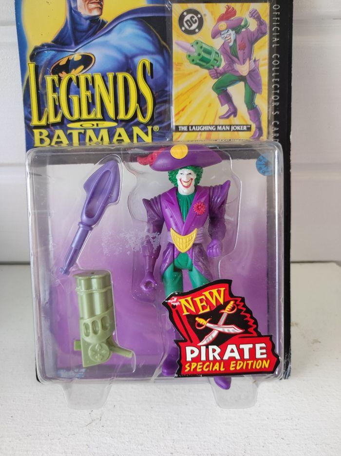 Figurine the laughing man Joker Pirate Legends of batman kenner 1995 neuve sous blister - photo numéro 2