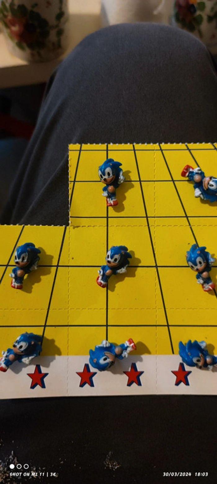 Lot de pins Sonic Sega 3D