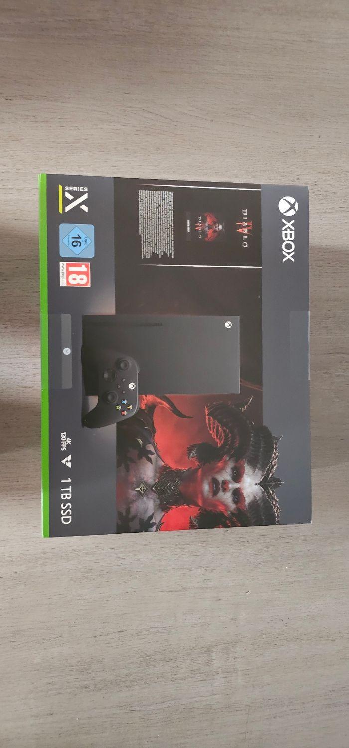 Xbox serie x neuve 1to diablo - photo numéro 1