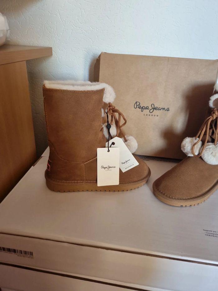 Bottes camel Pepe Jeans - photo numéro 2