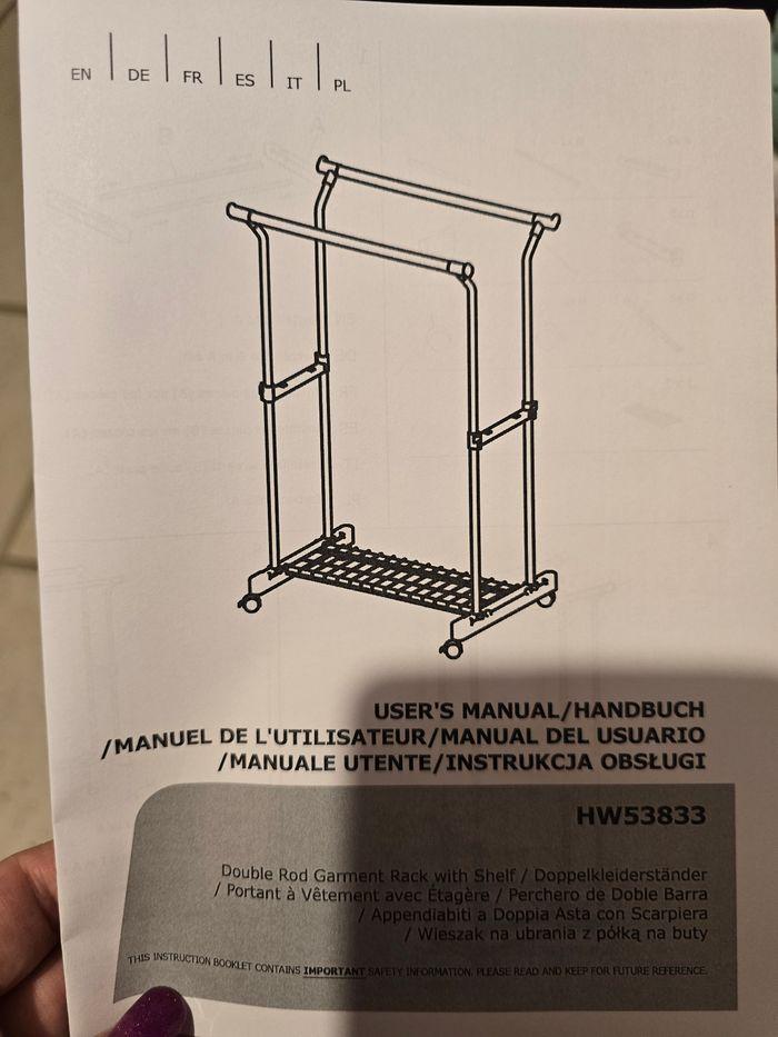 Meuble Portant avec roues neuf jamais servi reglable en hauteur
Marque : COSTWAY

Lot de 3 ou à l'unité - photo numéro 3