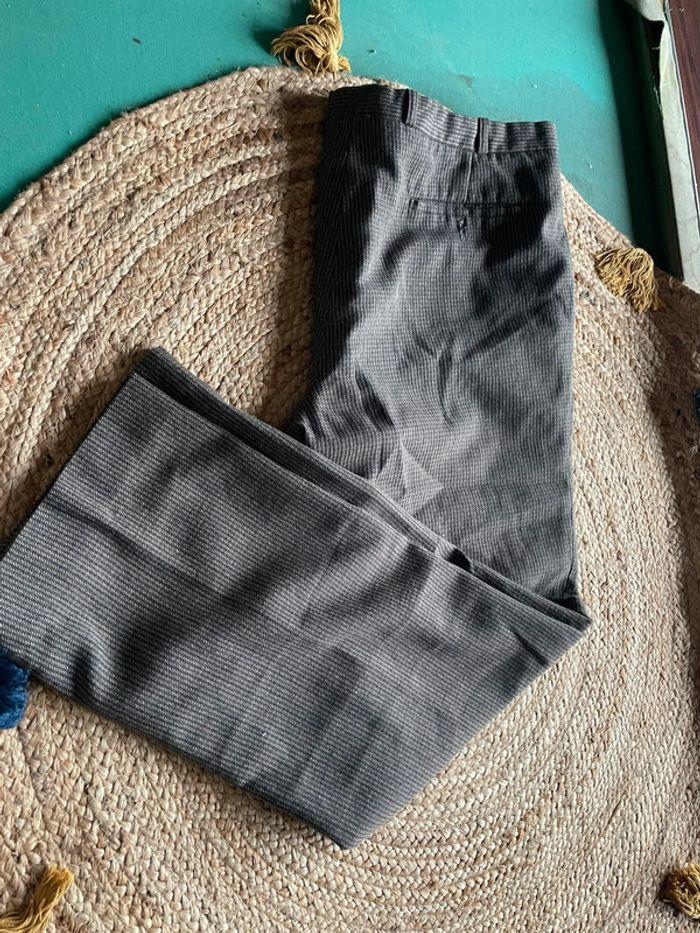 Pantalon de costume taille 50 marron - photo numéro 4