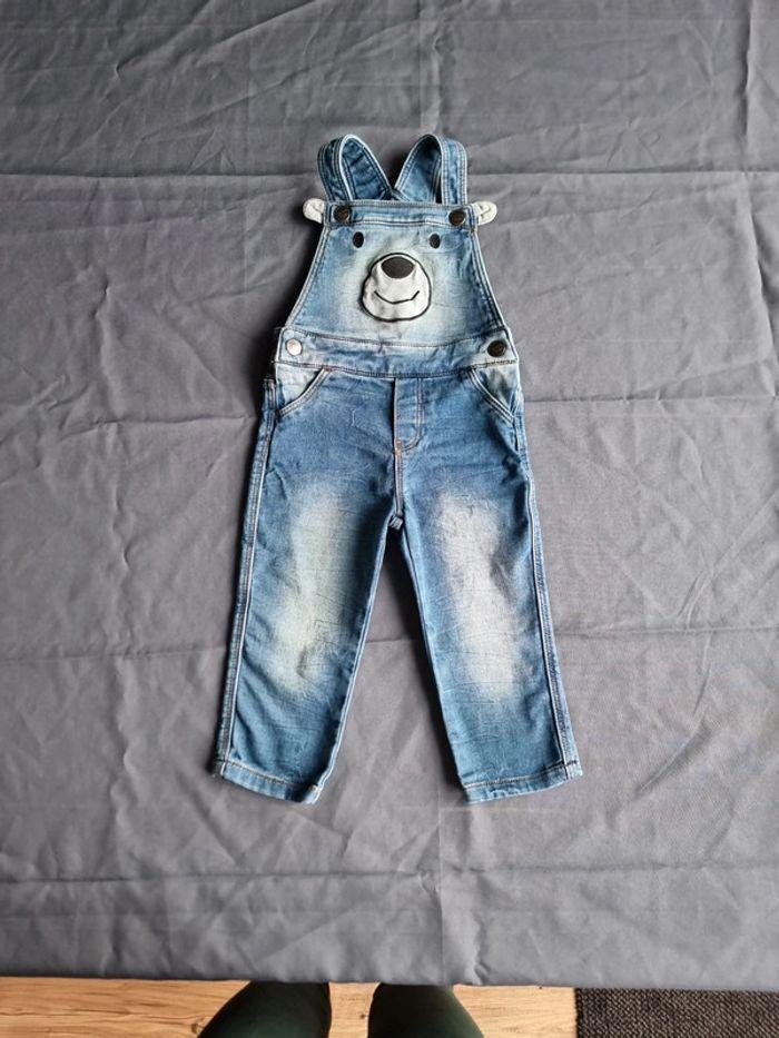 Salopette en jeans 2ans - photo numéro 1