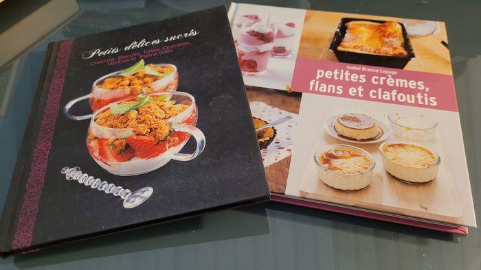 2 livres de recettes dessert divers - photo numéro 1