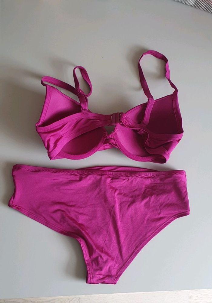 Maillot de bain 2 pièce rose Darjeeling 38-85C - photo numéro 4