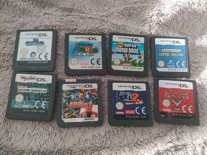 Lot 8 jeu Nintendo ds 3ds mario cars asterix - photo numéro 1