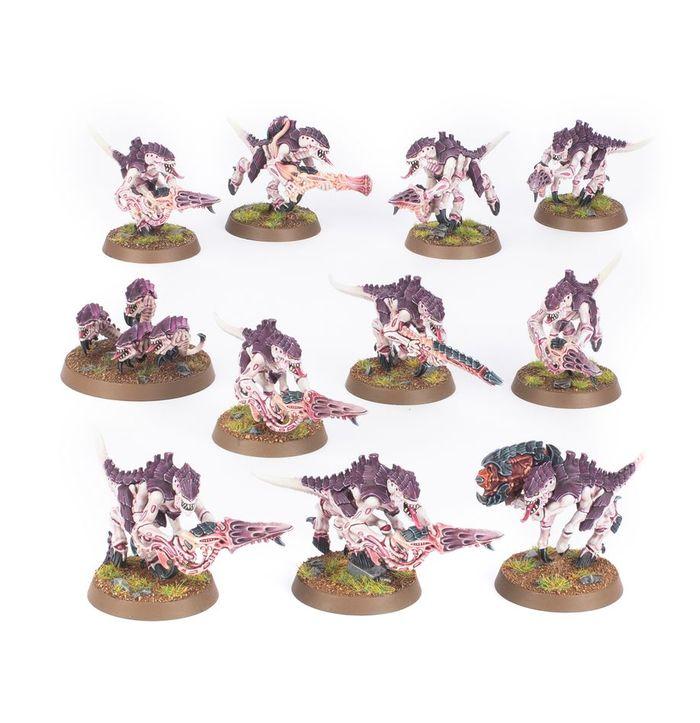 10x Termagants & 1x Ripper Swarms / Nuées de Voraces - Tyranids - photo numéro 1