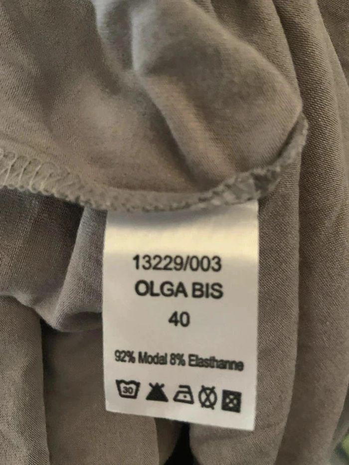 Haut de pyjama gris Orcanta taille 40 - photo numéro 3