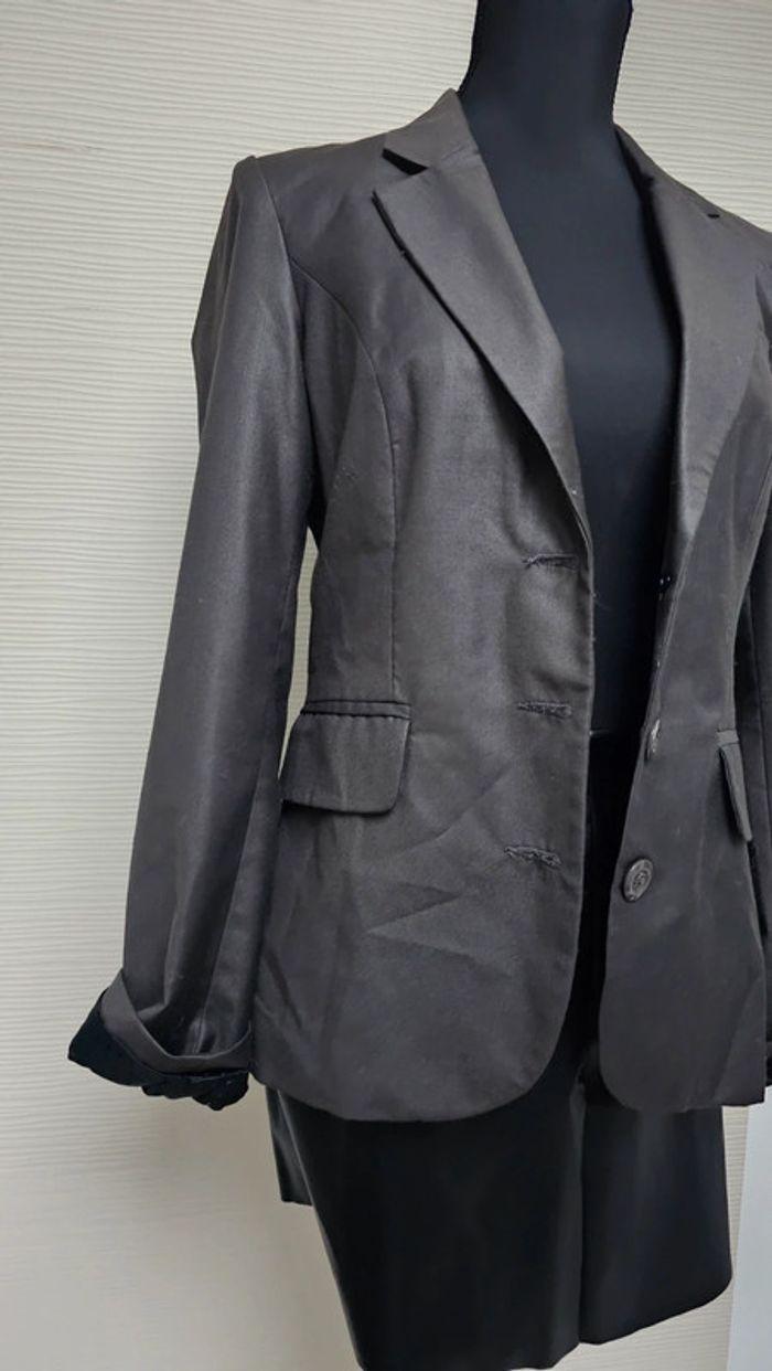 Veste blazer grise Vila - photo numéro 3