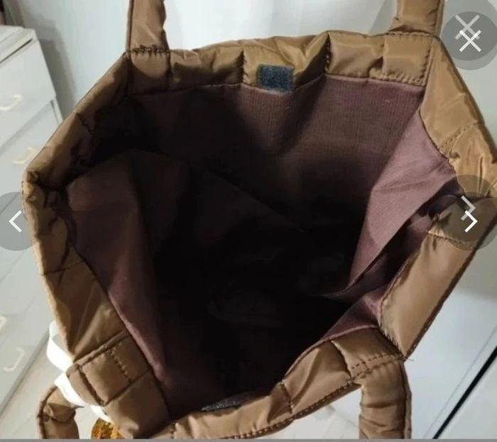 Sac a main fourre tout matelassé léger marron femme  🤎 - photo numéro 14