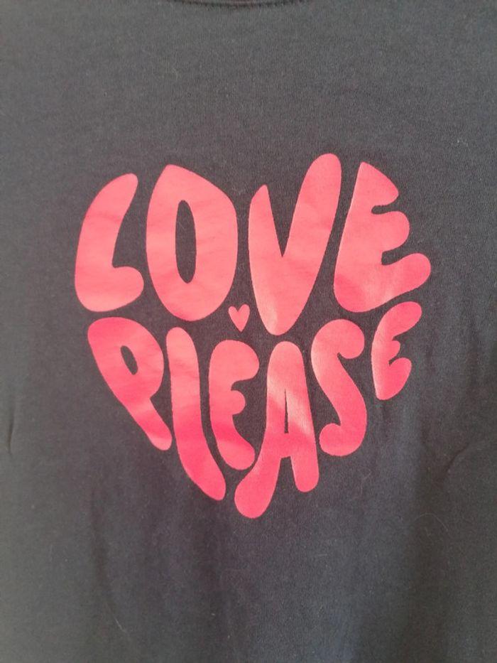 Tee-shirt Kiabi 10ans love please #10ans_krocaro - photo numéro 3