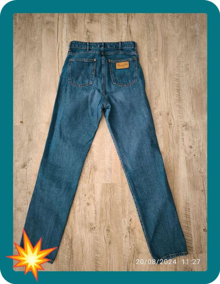 Jeans bleu coupe slim Wrangler taille 34(24  us) - photo numéro 3