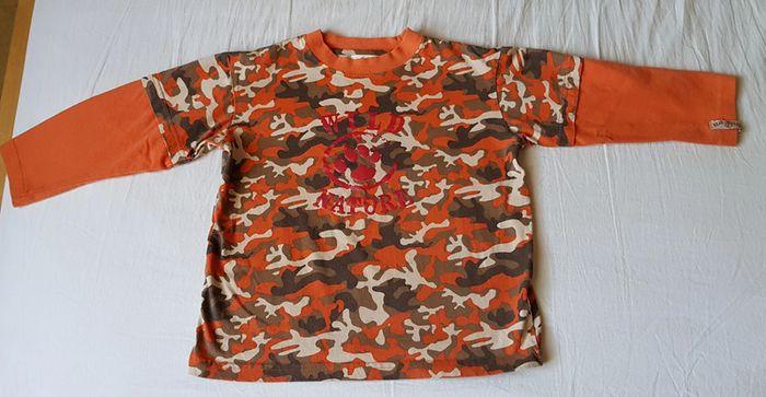 Tshirt manches longues camouflage - photo numéro 1