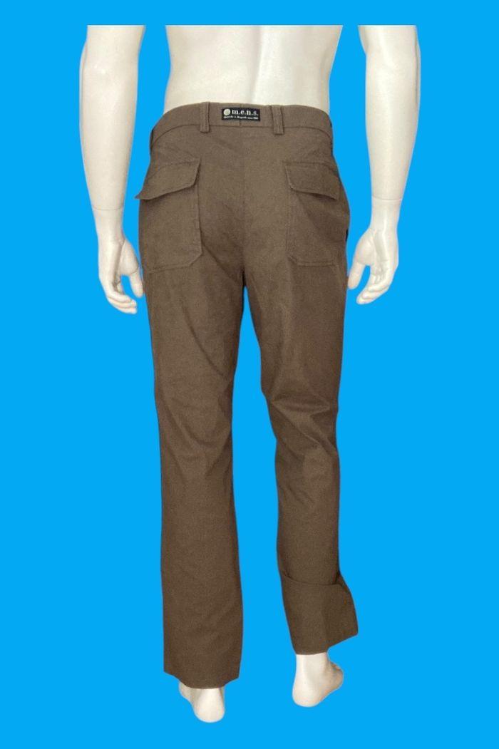 Pantalon marron  coupe droite homme Mens taille 44 en bon état - photo numéro 3