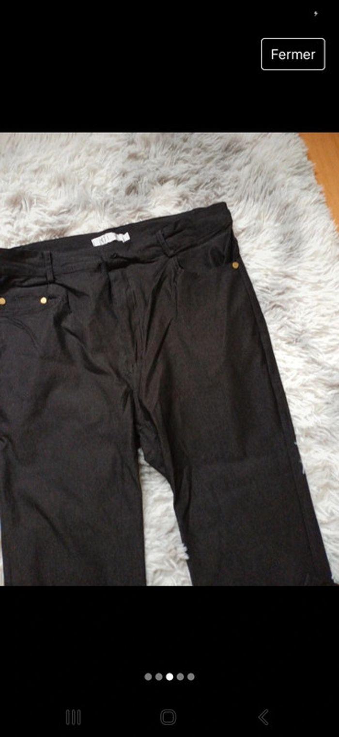 Pantalon uni noir skinny neuf 42 - photo numéro 4