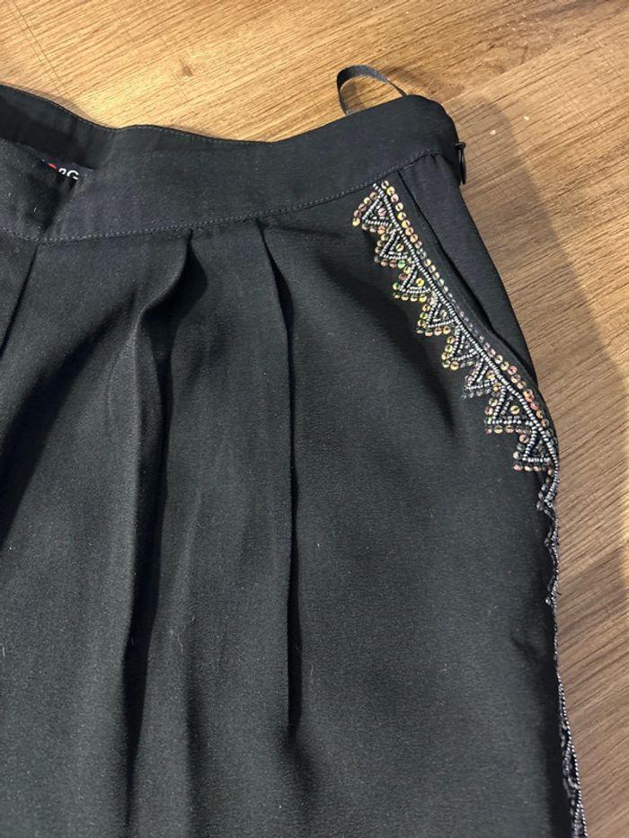 Pantalon noir classe couture perles Morgan 36 - photo numéro 4