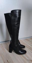 Bottes noires hautes Tamaris pointure 39