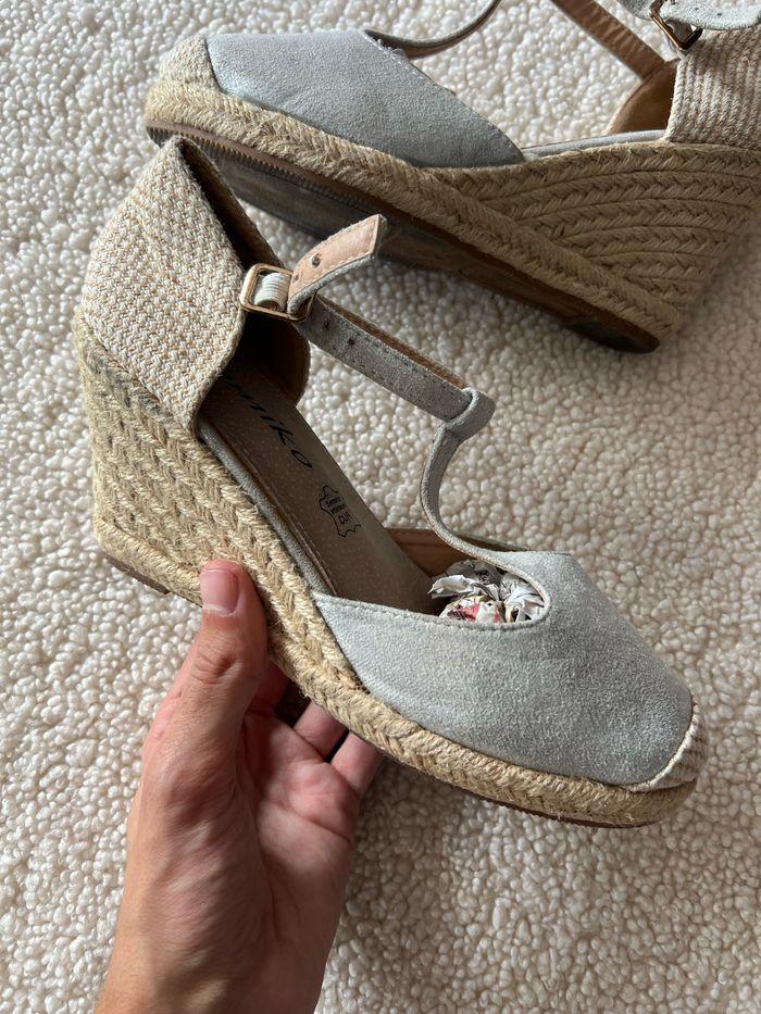 espadrilles argentées Tamiko - photo numéro 5