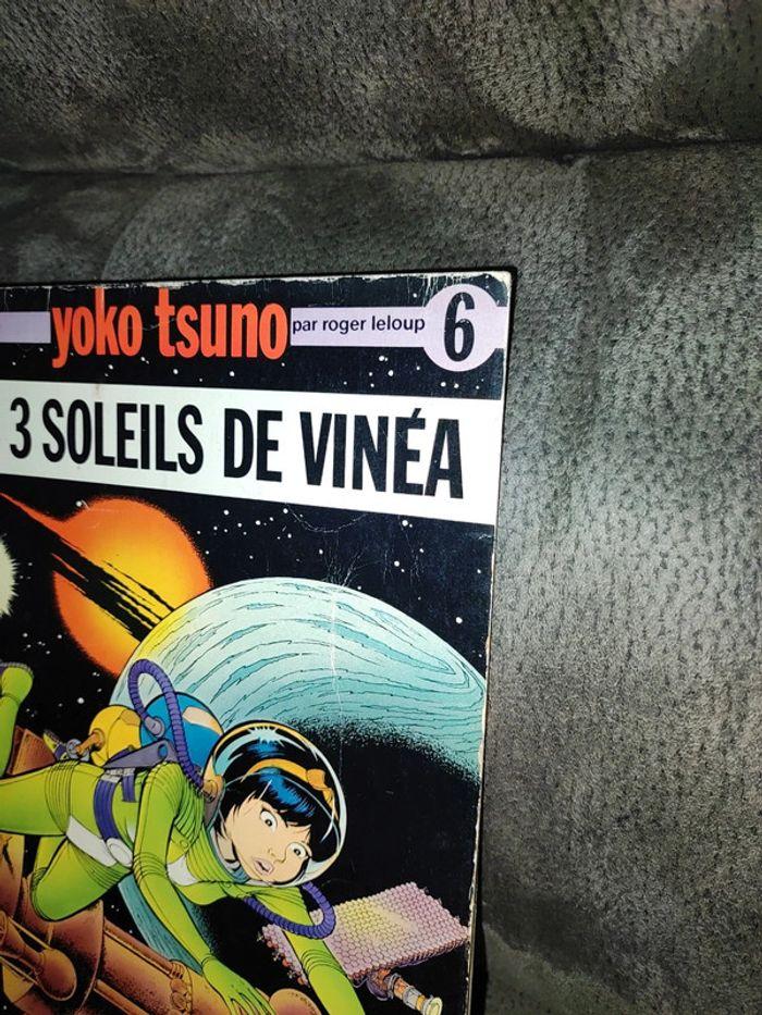 Livre vintage souple Yoko tsnuno 6 les 3 soleils de vinéa édition 1976 - photo numéro 4