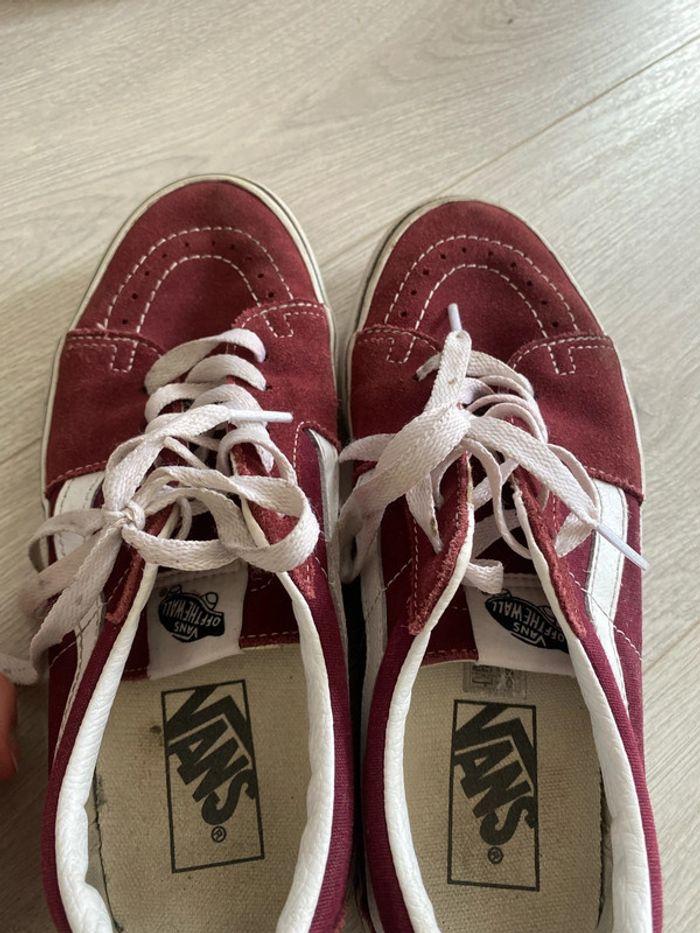 Baskets Vans Bordeaux - photo numéro 2