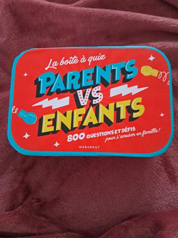 La boîte à quizz. Parents vs enfants - photo numéro 1