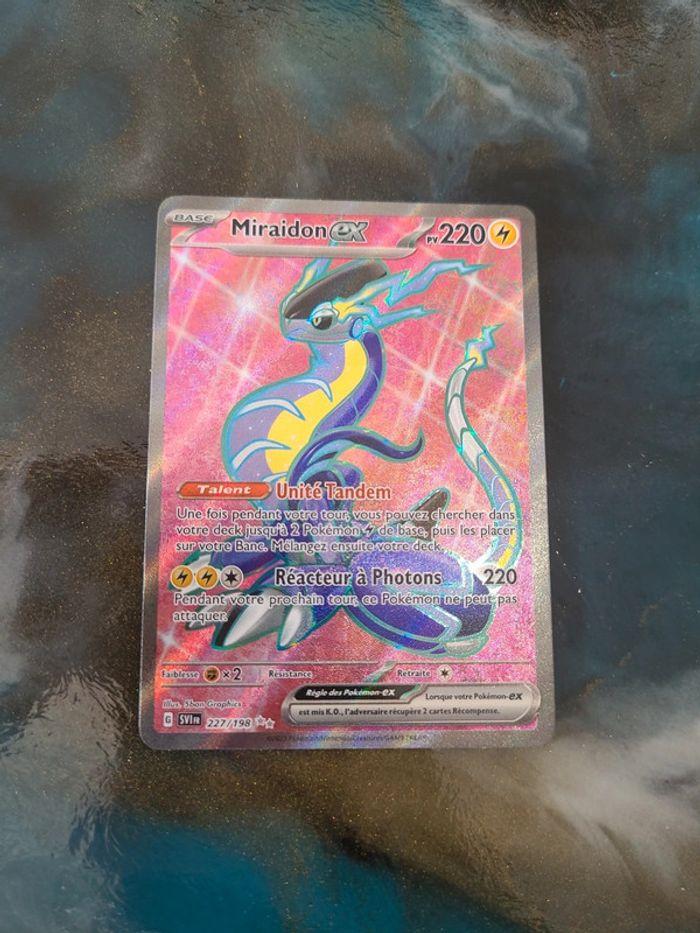 carte pokemon miraidon ex 227/198 - photo numéro 1