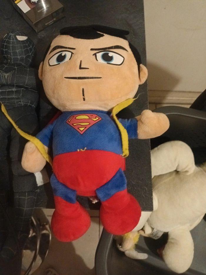 peluche spider-man et superman - photo numéro 2