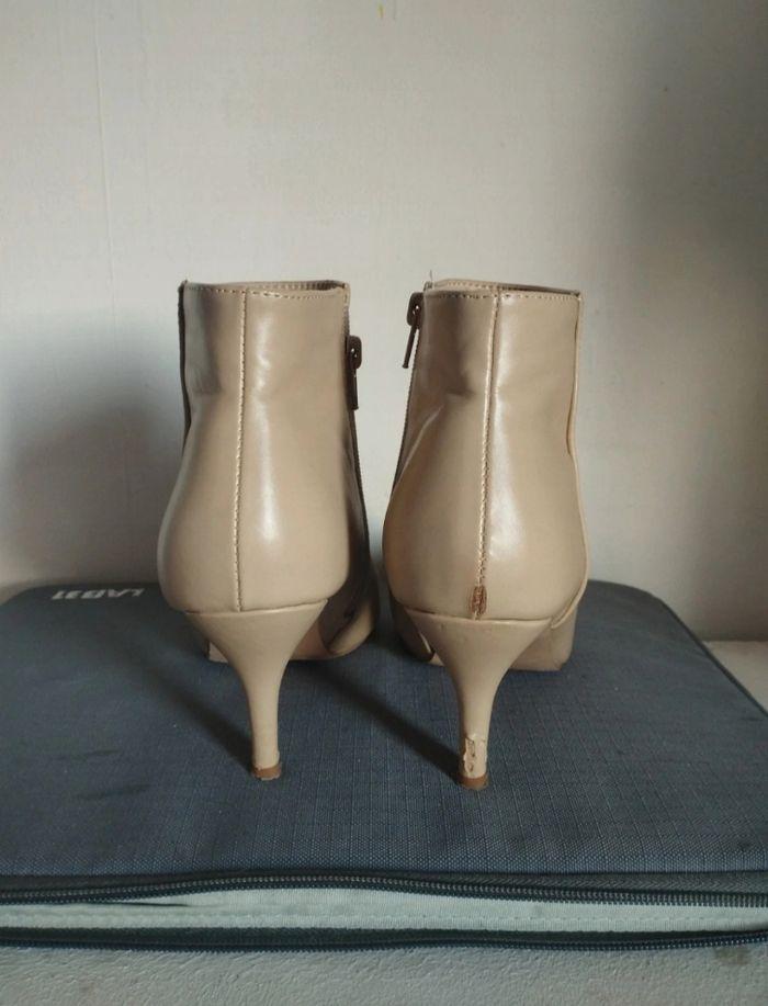 Bottines Allegra K, beige - photo numéro 3