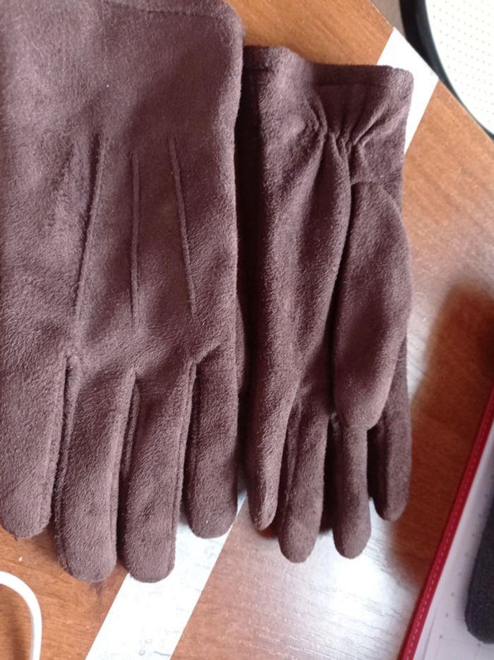 Paire de gants femme Marron - photo numéro 2