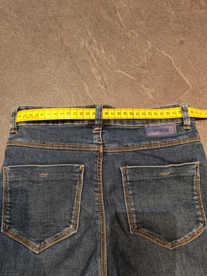 Jeans skinny bleu foncé Okaïdi 9 ans - photo numéro 3