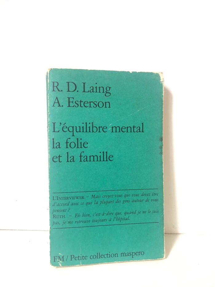 Livre sur L’equilibre mental la folie et la famille - photo numéro 1