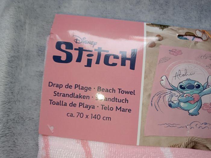 Serviette Drap de plage bain Stitch - photo numéro 4