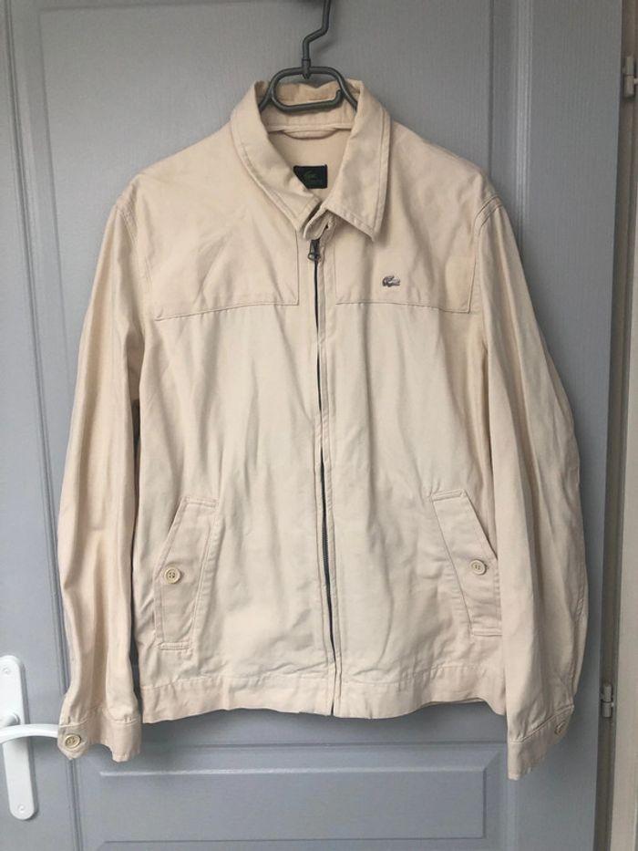 Veste homme Lacoste beige 48/3 - photo numéro 1